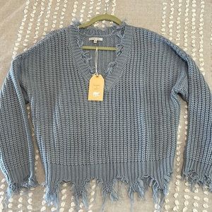 Love Tree size medium blue sweater (from a boutique in Los Angeles)